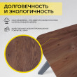 Стол МАЙОН 120*80*74 дуб мореный/черный купить в Минске