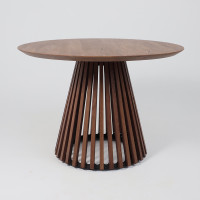 Стол обеденный ПИК d110*75 дуб мореный/дуб мореный купить в Минске