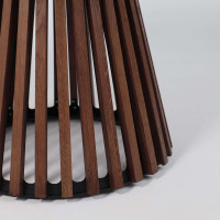 Стол обеденный ПИК d110*75 дуб мореный/дуб мореный купить в Минске