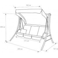 Качели садовые Olsa Пагода с1543 купить в Минске Качели садовые Olsa Пагода с1543 купить в Минске