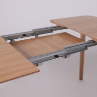 Стол обеденный АРТ (105-135)*700 светлый дуб без тонировки / светлый дуб купить в Минске