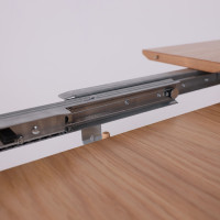 Стол обеденный АРТ (105-135)*700 светлый дуб без тонировки / светлый дуб купить в Минске