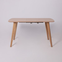 Стол обеденный АРТ (105-135)*700 светлый дуб без тонировки / светлый дуб купить в Минске