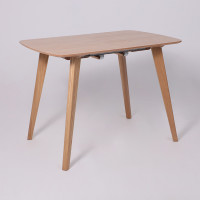 Стол обеденный АРТ (105-135)*700 светлый дуб без тонировки / светлый дуб купить в Минске