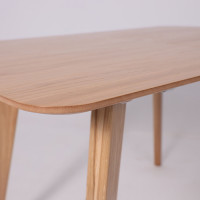 Стол обеденный АРТ (105-135)*700 светлый дуб без тонировки / светлый дуб купить в Минске