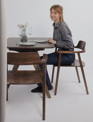 Стол АВЕНЮ-М 1200(1600)*800 темное масло / темное масло купить в Минске