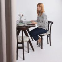 Стол АВЕНЮ-М 1200(1600)*800 темный дуб / темный дуб купить в Минске