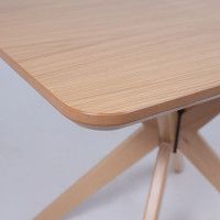 Стол обеденный Сити 950(1250)*700 Светлый бук без тонировки/Светлый бук купить в Минске