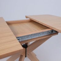 Стол обеденный Сити 950(1250)*700 Светлый бук без тонировки/Светлый бук купить в Минске