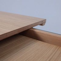 Стол обеденный Сити 950(1250)*700 Светлый бук без тонировки/Светлый бук купить в Минске