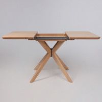 Стол обеденный Сити 950(1250)*700 Светлый бук без тонировки/Светлый бук купить в Минске