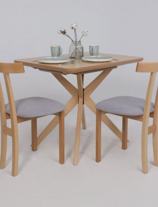 Стол обеденный Сити 950(1250)*700 Светлый бук без тонировки/Светлый бук купить в Минске