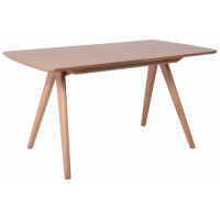 Стол обеденный Дэвид 1450(1950)*850 светлый бук без тонировки/светлый бук Стол обеденный Дэвид 1450(1950)*850 светлый бук без тонировки/светлый бук