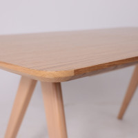 Стол обеденный Дэвид 1450(1950)*850 светлый бук без тонировки/светлый бук купить в Минске