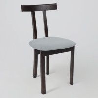 Стул КОНГО серый велюр Maxx 900/темный бук купить в Минске