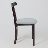 Стул КОНГО серый велюр Maxx 900/темный бук купить в Минске