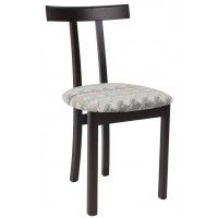 Стул КОНГО шенилл Pixel sand 10653/темный бук