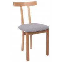 Стул КОНГО светло-серый велюр Moss 993/светлый бук Стул КОНГО светло-серый велюр Moss 993/светлый бук