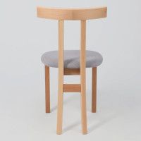 Стул КОНГО светло-серый велюр Moss 993/светлый бук купить в Минске Стул КОНГО светло-серый велюр Moss 993/светлый бук купить в Минске