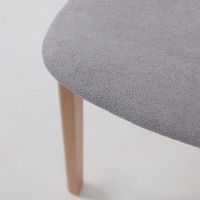 Стул КОНГО светло-серый велюр Moss 993/светлый бук купить в Минске Стул КОНГО светло-серый велюр Moss 993/светлый бук купить в Минске