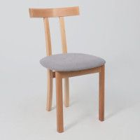 Стул КОНГО светло-серый велюр Moss 993/светлый бук купить в Минске Стул КОНГО светло-серый велюр Moss 993/светлый бук купить в Минске