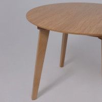 Стол обеденный Крит-М 950(1300)*950 светлый бук без тонировки/светлый бук купить в Минске