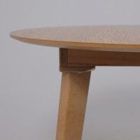 Стол обеденный Крит-М 950(1300)*950 светлый бук без тонировки/светлый бук купить в Минске