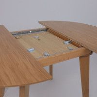 Стол обеденный Крит-М 950(1300)*950 светлый бук без тонировки/светлый бук купить в Минске