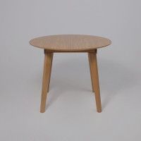 Стол обеденный Крит-М 950(1300)*950 светлый бук без тонировки/светлый бук купить в Минске