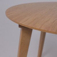 Стол обеденный Крит 1100(1450)*1100 светлый бук без тонировки/светлый бук купить в Минске