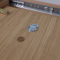 Стол обеденный Крит 1100(1450)*1100 светлый бук без тонировки/светлый бук купить в Минске