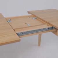 Стол обеденный Лондон-М 1200(1600)*800 Светлый бук без тонировки/Светлый бук купить в Минске