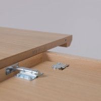 Стол обеденный Лондон-М 1200(1600)*800 Светлый бук без тонировки/Светлый бук купить в Минске