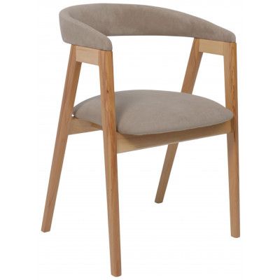 Стул ЛОНДОН песочный микровелюр D Simple 05/светлый бук купить в Минске