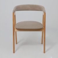 Стул ЛОНДОН песочный микровелюр D Simple 05/светлый бук купить в Минске