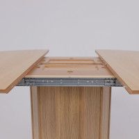 Стол обеденный Олаф-М 950(1250)*950 светлый дуб без тонировки/светлый дуб купить в Минске Стол обеденный Олаф-М 950(1250)*950 светлый дуб без тонировки/светлый дуб купить в Минске