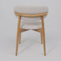 Стул ОЛАФ бежевый фактурный велюр Danco 100/светлый дуб купить в Минске Стул ОЛАФ бежевый фактурный велюр Danco 100/светлый дуб купить в Минске