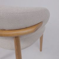 Стул ОЛАФ бежевый фактурный велюр Danco 100/светлый дуб купить в Минске Стул ОЛАФ бежевый фактурный велюр Danco 100/светлый дуб купить в Минске