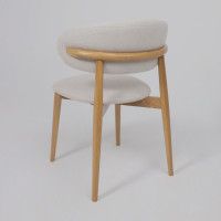 Стул ОЛАФ бежевый фактурный велюр Danco 100/светлый дуб купить в Минске Стул ОЛАФ бежевый фактурный велюр Danco 100/светлый дуб купить в Минске