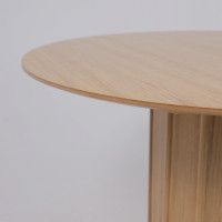 Стол обеденный Олаф 1100(1400)*1100 светлый дуб без тонировки/светлый дуб купить в Минске Стол обеденный Олаф 1100(1400)*1100 светлый дуб без тонировки/светлый дуб купить в Минске