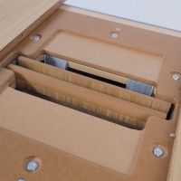 Стол обеденный Олаф 1100(1400)*1100 светлый дуб без тонировки/светлый дуб купить в Минске Стол обеденный Олаф 1100(1400)*1100 светлый дуб без тонировки/светлый дуб купить в Минске