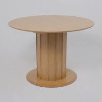 Стол обеденный Олаф 1100(1400)*1100 светлый дуб без тонировки/светлый дуб купить в Минске Стол обеденный Олаф 1100(1400)*1100 светлый дуб без тонировки/светлый дуб купить в Минске