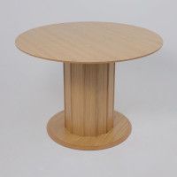 Стол обеденный Олаф 1100(1400)*1100 светлый дуб без тонировки/светлый дуб купить в Минске Стол обеденный Олаф 1100(1400)*1100 светлый дуб без тонировки/светлый дуб купить в Минске