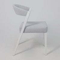 Стул Талер светло-серый велюр Moss 900/белый купить в Минске