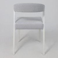 Стул Талер светло-серый велюр Moss 900/белый купить в Минске