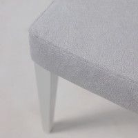 Стул Талер светло-серый велюр Moss 900/белый купить в Минске