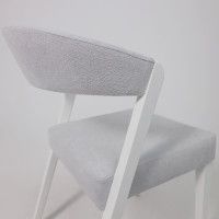 Стул Талер светло-серый велюр Moss 900/белый купить в Минске