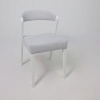 Стул Талер светло-серый велюр Moss 900/белый купить в Минске