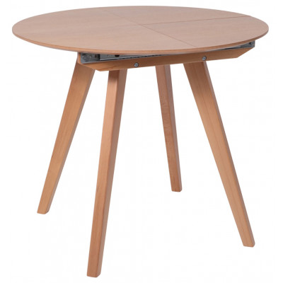 Стол обеденный ТАМУС 87(116) светлый бук без тонировки / светлый бук купить в Минске