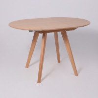 Стол обеденный ТАМУС 87(116) светлый бук без тонировки / светлый бук купить в Минске